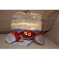 Officiële Pokemon knuffel Crustle 14cm (breedt) banpresto my pokemon collection